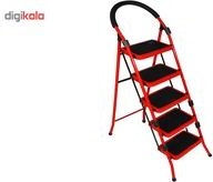 تصویر نردبان 5 پله بلندا مدل B.O5s BOLANDA step ladder-5 Model B.O5s