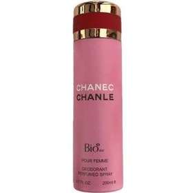 تصویر اسپری بدن زنانه مدل Chanec Chanle حجم 200 میلی لیتر بیو استار Bio Star Chanec Chanle Deodorant Spray For Women 200ml