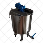 تصویر میکسر حلزونی استیل ۱۰۰ لیتری 