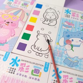 تصویر نقاشی آبرنگی 