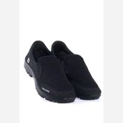 تصویر کفش پیاده روی و روزمره مدل رانا کفی پیو سبک و طبی مناسب آقایان و بانوان مشکی و خاکستری تیره 