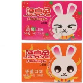 تصویر آدامس کتابی خرگوشی 