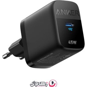 تصویر شارژر دیواری انکر مدل PowerPort 313 A2643 45W ا Anker PowerPort 313 A2643 45W Quick Wall Charger Anker PowerPort 313 A2643 45W Quick Wall Charger