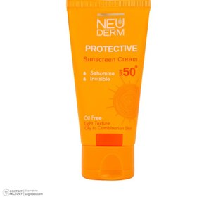 تصویر کرم ضد آفتاب هایلی پروتکتیو نئودرم - بی رنگ Neuderm highly protective sunscreen cream