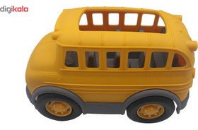 تصویر ماشین ساختنی اسباب بازی اتوبوس مدرسه 