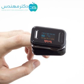 تصویر پالس اکسیمتر بریسک مدل PO16 اندازه گیری درصد اکسیژن خون 