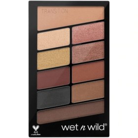 تصویر پالت سایه 10رنگ coloricon وت اند وایلد - E758 Coloricon Wet n Wild