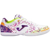 تصویر کتونی فوتسال مردانه جوما مدل تاپ فلکس ۲۵۷۲ (سفید – آماندینا) 