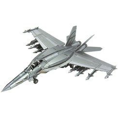 تصویر پازل فلزی سه بعدی F18 Super Hornet 