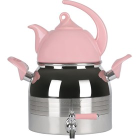 تصویر کتری و قوری 3 لیتری کد 509 3 liter kettle and teapot code 509