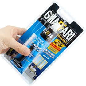 تصویر چسب سیلیکون غفاری مدل UNIVERSAL حجم ۸۵ گرم 