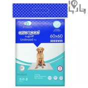 تصویر پد دستشویی سگ Asoo Pad آسو پد زیرانداز بهداشتی سایز 60x60 سانتی متر 