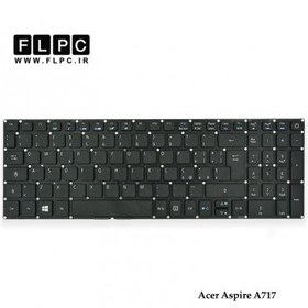 تصویر کیبورد لپ تاپ ایسر Acer Aspire A717 اینتر کوچک-بدون فریم 