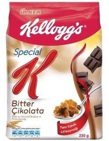 تصویر کورن فلکس اسپشیال کی شکلات تلخ کلاگز Kellogg's Special K Bitter Cikolata kahvalti gevregi 