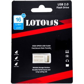 تصویر فلش مموری 16 گیگ لوتوس مدل L801 Lotous L-801 Flash Memory-16GB