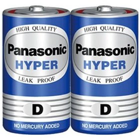 تصویر باتری سایز بزرگ پاناسونیک Hyper D 1.5V Panasonic Hyper D 1.5V Battery