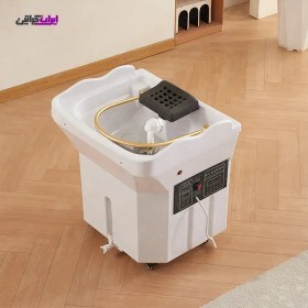 تصویر سرشور اسکالپ حرفه ای آب سرد و گرم مخزن دار 60 لیتری 