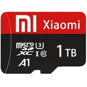 تصویر کارت حافظه microSDXC شیائومی مدل A1-eco کلاس 10 استاندارد UHS-I U3 سرعت 40MBps ظرفیت 1 ترابایت 