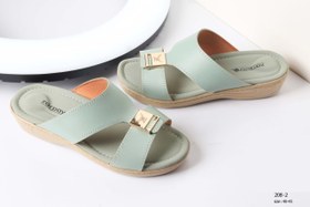تصویر صندل رو فرشی مردانه با کفی طبی (جدید) کد 208-3 - پاستیلی / 43 