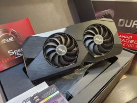 تصویر کارت گرافیک ASUS DUAL Radeon RX 6700 XT 12GB GDDR6 (استوک همراه با کارتن) 