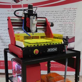 تصویر دستگاه CNC رومیزی دقت بالا مدل AcoCNC-3BL107 