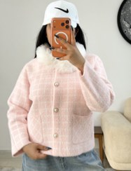 تصویر کاردیگن زنانه فانتزی موهر وارداتی 