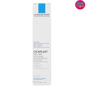 تصویر بالم سیکاپلاست B5 SPF50 لاروش پوزای 40 میل Cikaplast B5 healing gel of La Roche-Posay, suitable for stitches and fresh wounds, volume 40 ml