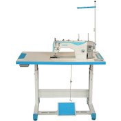 تصویر چرخ خیاطی صنعتی راسته دوز جک مدل A2B به همراه میز و پایه 