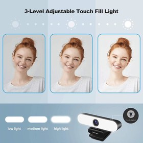 تصویر وب کم تیک نت مدل Conferencing with 3-Level Brightness 