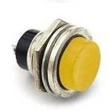 تصویر کلید فشاری BUTTON SWITCH DS 212 YELLOW BUTTON SWITCH DS 212 YELLOW