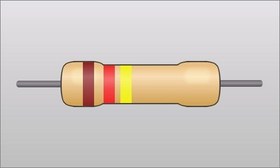 تصویر مقاومت 120kΩ وات 1/4 