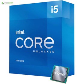 تصویر پردازنده مرکزی اینتل سری Rocket Lake مدل Core i5-11600K ا cpu Intel Core i5-11600K cpu Intel Core i5-11600K