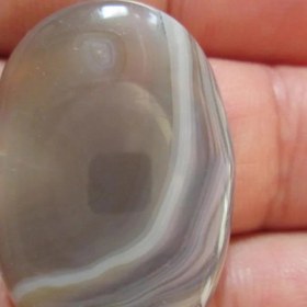 تصویر نگین عقیق سلیمانی درشت معدنی b 789 agate