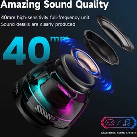 تصویر مینی اسپیکر مگنتی مدل G200 G200 model magnetic mini speaker