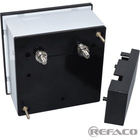 تصویر فرکانس متر آنالوگ BEW Analog Frequency Meter BE96 : 45-55Hz 220v BE96-FRQ-55Hz-220V 