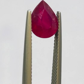 تصویر نگین یاقوت سرخ سایز 10*8 