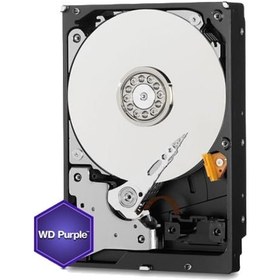 تصویر هارد دیسک اینترنال وسترن دیجیتال سری بنفش ظرفیت 6 ترابایت (غیر اصل) Western Digital Purple Internal Hard Disk 6TB