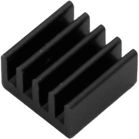 تصویر هیت سینک رزبری پای Raspberry Pi Heat Sink سیاه سایز 9x9x5mm 