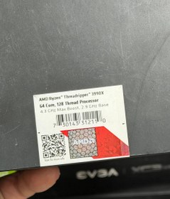 تصویر پردازنده 64 هسته ای amd ryzen threadripper 3990x 