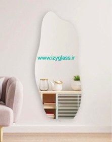 تصویر آینه دفرمه قدی A220 