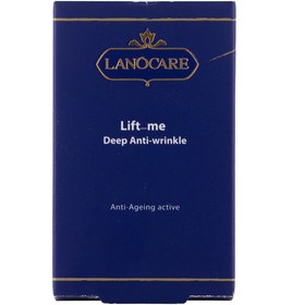 تصویر کرم ضد چروک لانوکر لیفت کننده صورت و گردن 30 میل Lanocare Cream Lift Me Deep Anti Wrinkle 30ml