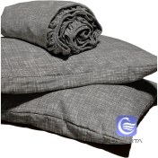 تصویر نیم ست ملحفه مادام کوکو طوسی 