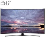 تصویر تلویزیون ال ای دی هوشمند خمیده سامسونگ مدل 49MU7975 سایز 49 اینچ Samsung 49MU7975 Curved Smart LED TV 49 Inch