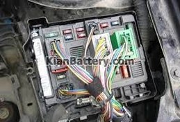 تصویر راهنمای تعمیر BM34 و bsi جعبه فیوز در پژو 206 