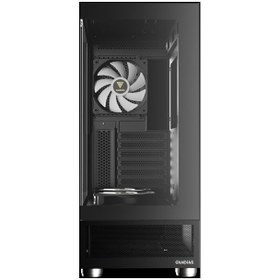 تصویر کیس کامپیوتر گیم دیاس Atlas E1 ARGB Mid Tower مشکی Gamdias Atlas E1 ARGB Mid Tower Black Computer Case