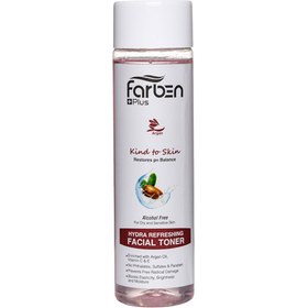 تصویر تونر پاك كننده پوست خشك و حساس 200 میلی لیتر فاربن Farben Argan Oil Tuner