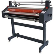 تصویر دستگاه لمینیتور و سلفون کش طولی AX FM1100 AX FM1100 longitudinal laminator and cellophane machine