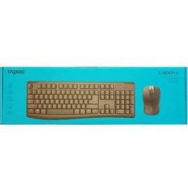 تصویر کیبورد و ماوس بی سیم رپو مدل X1800 Pro Rapoo X1800 Pro Wireless Keyboard and Mouse