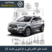 تصویر نقشه های الکتریکی و انژکتوری هایما S5 