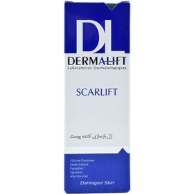 تصویر ژل بازسازی کننده پوست اسکارلیفت درمالیفت 25 میل Dermalift Scarlift Silicone Scar Gel 25 Ml